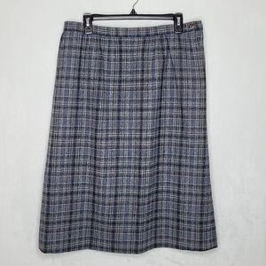 Vintage Pendleton Wool Midi Skirt